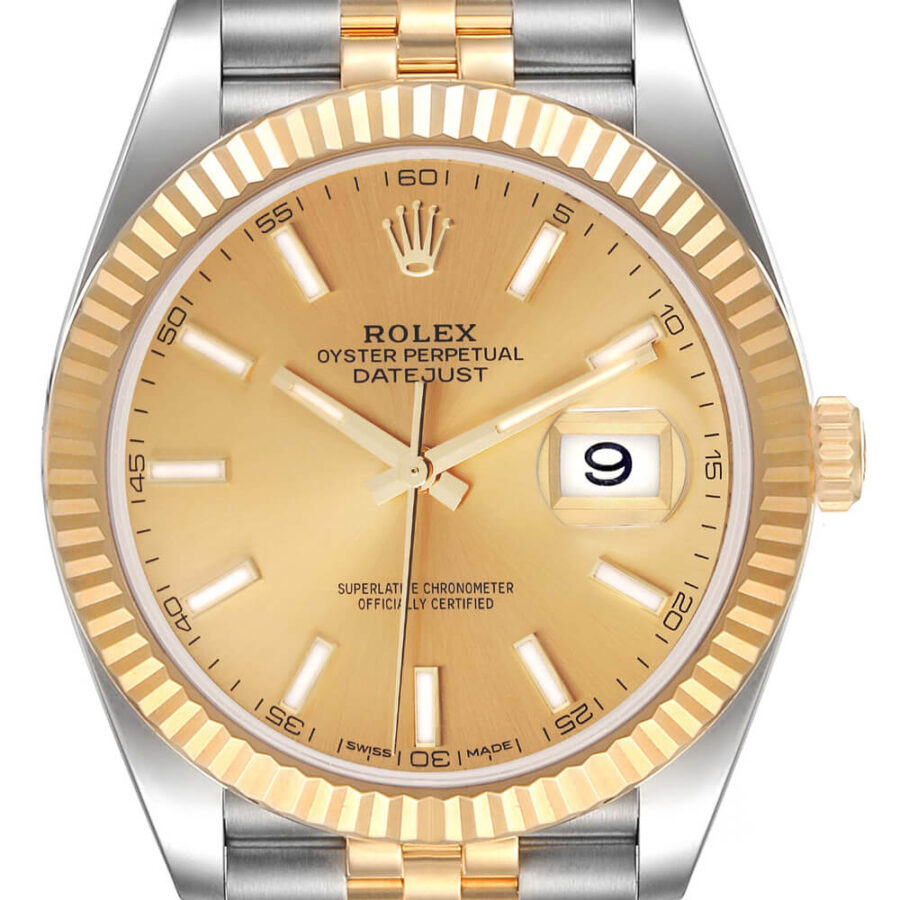 replica rolex datejust 126333 gold watch A 2