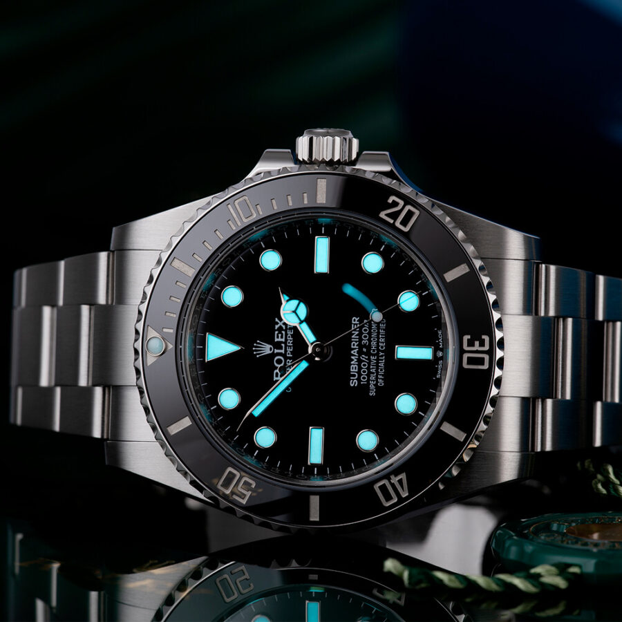 replica rolex submariner 124060 black watches T 4 1