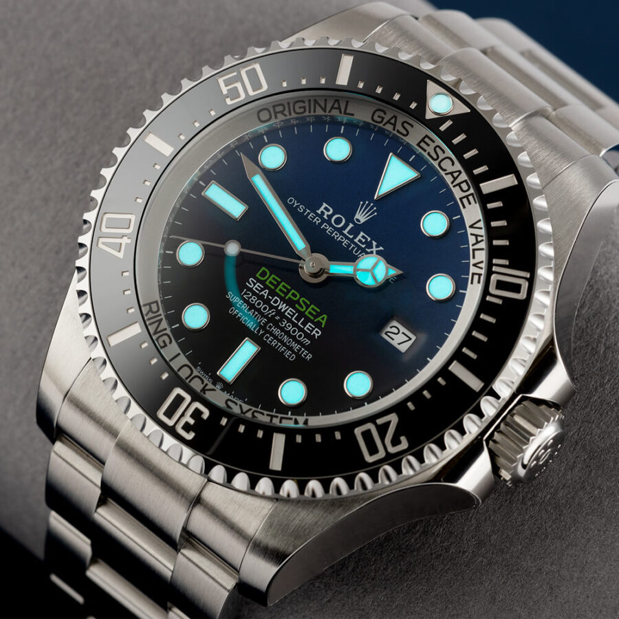rolex deepsea replica 126660 black bezel 44MM watches A 4