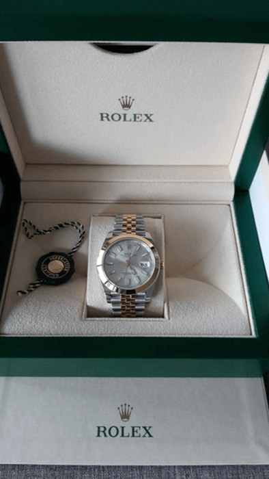 2023 High Quality Copy of rolex watch Datejust Men’s 41MM m126303-0002 silver dial