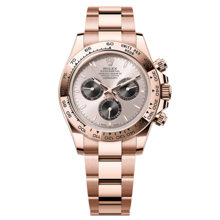 2023 High Quality rolex replica Men’s daytona 40MM m126505-0003 18 kt Everose gold, with a Sundust and bright black dial