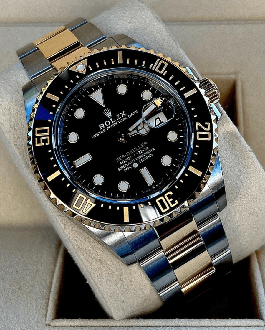2023 High Quality Copy of rolex watch Sea Dweller Men’s 43MM m126603-0001 black ceramic dial