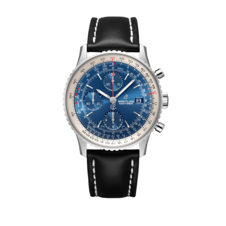 High Quality Replica Breitling male 41MM Navitimer A13324121C1X2 blue Dial Calfskin leather