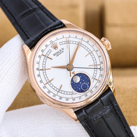 High Quality swiss rolex replica Cellini Moonphase 18K 001