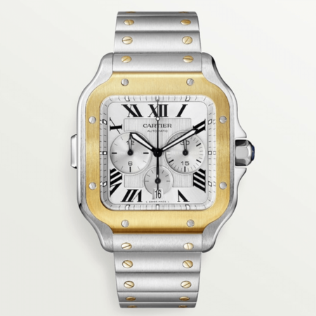 High Quality cartier men's watch replica Santos De Cartier W2SA0008