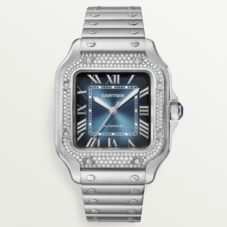High Quality cartier men's watch replica Santos De Cartier W4SA0006