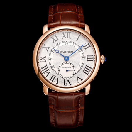 High Quality cartier men's watch replica Ronde De Cartier WR0070180-003