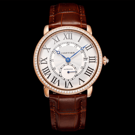 High Quality cartier men's watch replica Ronde De Cartier WR0070180-001