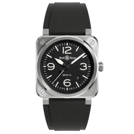 High Quality Bell & Ross BR 03 AUTO replicas watches BR03A-BL-ST/SRB